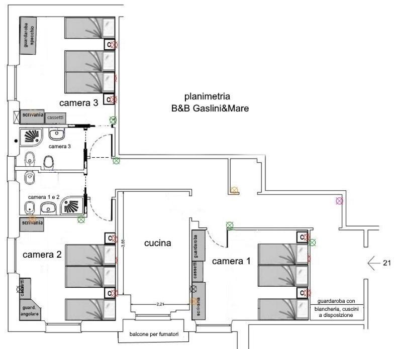 B&B Gaslini & Mare Genua Zewnętrze zdjęcie